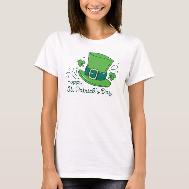 St. Patrick's Day T Shirt (Framsida)