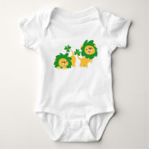 St patrick's day Tecknad Lejon Baby Apparat