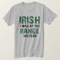 St. Patrick's Day Théed Gun Älskare Shirt