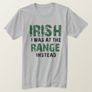 St. Patrick's Day Théed Gun Älskare Shirt T Shirt