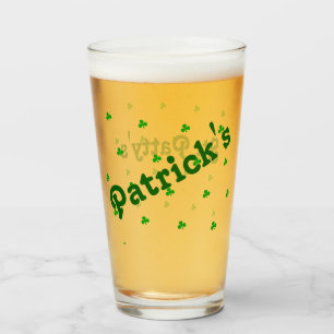 St.Patrick's day toast Cheer:Sláinte Glaskopp