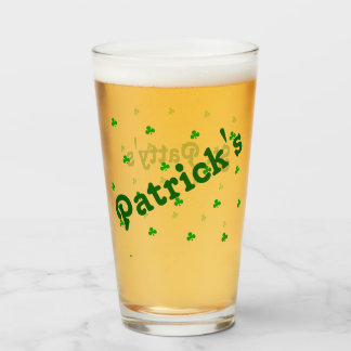 St.Patrick's day toast Cheer:Sláinte Glaskopp