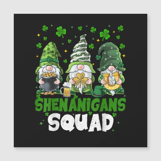 St Patricks Day Tomtegubbar Bus mischmasch S:t  (Framsida)