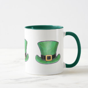 St. Patrick's Day Top hat Mugg