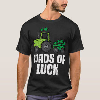 St Patricks Day Traktor Laddar Tur Saint Paddys Tr T Shirt