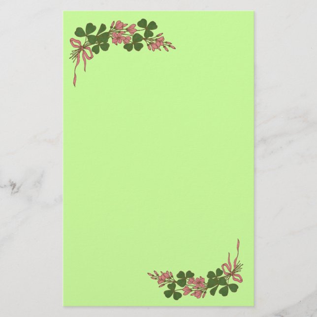 ST. PATRICK'S DAY /Treklover Brevpapper (Framsida)
