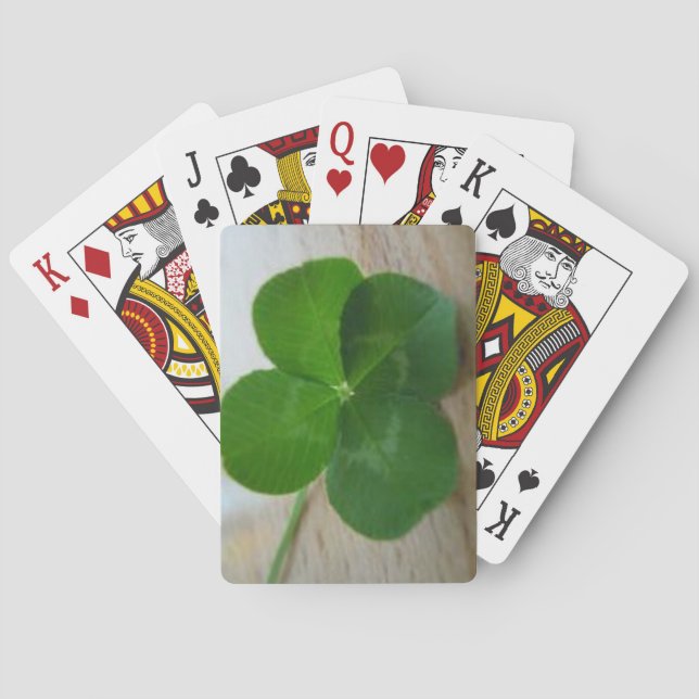 ST. PATRICK'S DAY TREKLÖVER CASINOKORT (Baksidan)