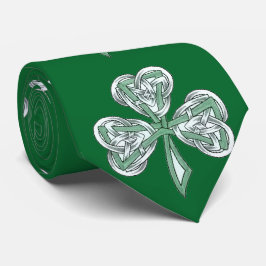 St. Patrick's Day Trinity Knot Shamrock Tie Slips