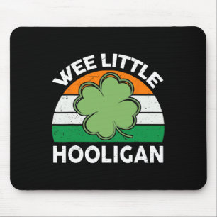 St Patricks Day Tröja Wee Little Hooligan Rolig Bo Musmatta