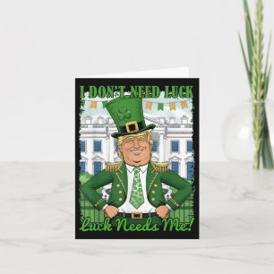 St patricks day Trump Republican Shamrock I Dont Kort
