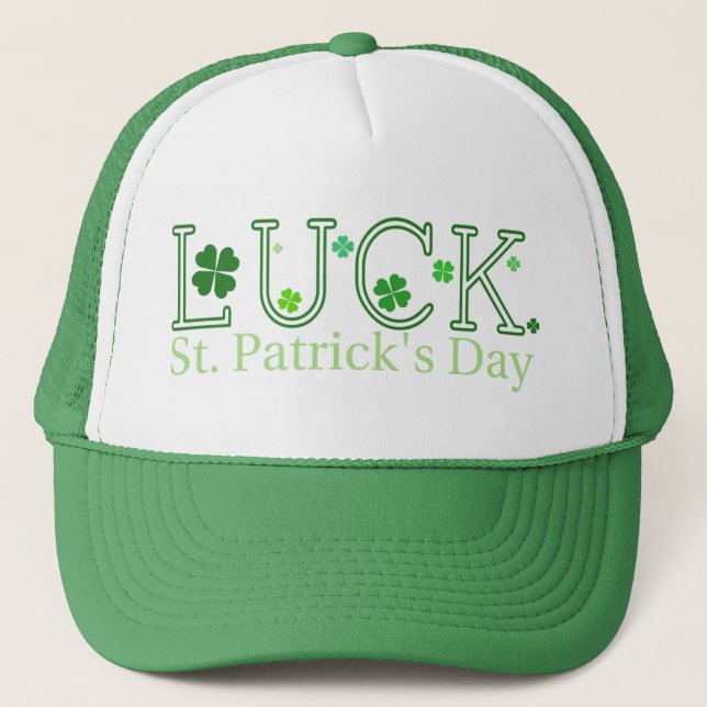 St. Patrick's Day "Tur"-Truckerkepsen Keps (Framsida)