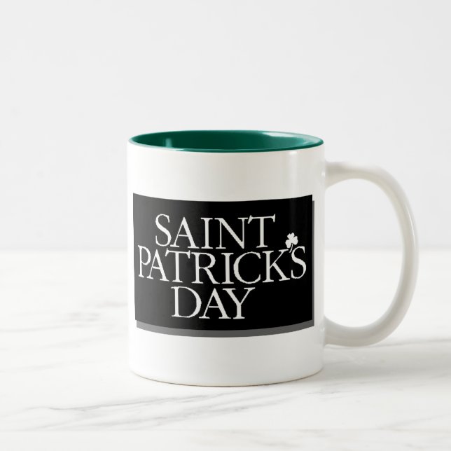 St. Patrick's Day Två-Tonad Mugg (Höger)
