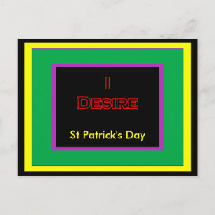 St patrick's day UCreate-mallar Vykort