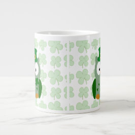 St. Patrick's Day Uggla Jumbo Mugg