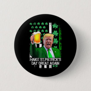 St patrick's day Underbar igen, roligt med USA Knapp