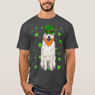 St patricks day Underbar Pyrenee Hund Shamrock Gif T Shirt