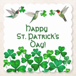 St. Patrick's Day Underlägg Papper