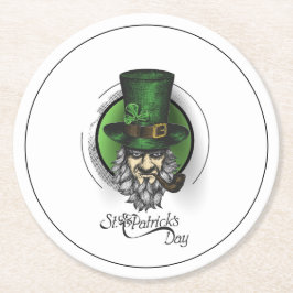 St Patrick's Day Underlägg Papper Rund