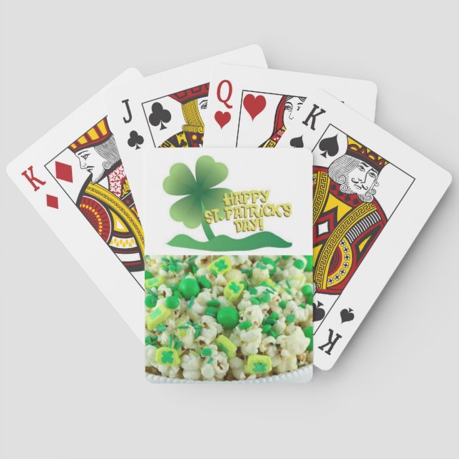 St. Patrick's Day, uppspelningskort Casinokort (Baksidan)