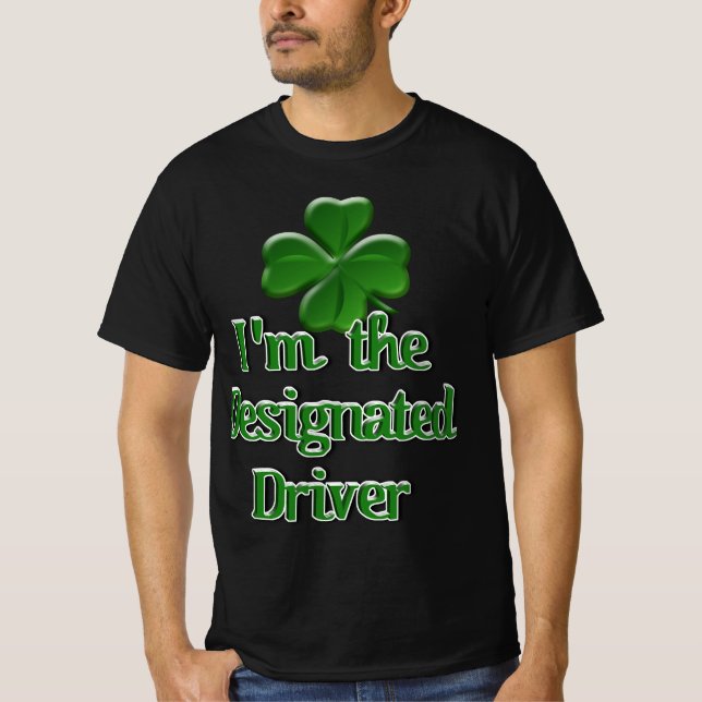 St. Patrick's Day Utvald Förare T Shirt (Framsida)