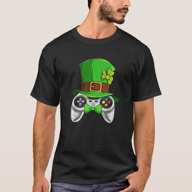 St. Patrick's Day Video Game Leprechaun Costume Sh T Shirt (Framsida)
