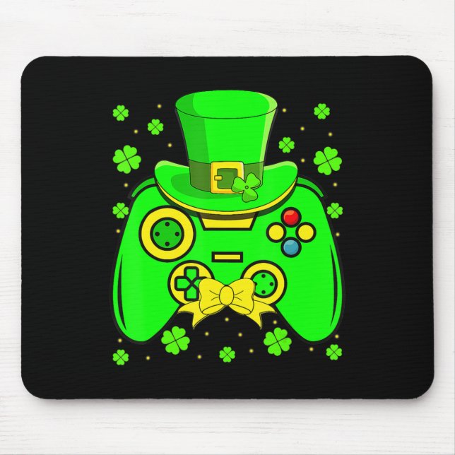 St patrick's day Video Game Shamrock Matching Mana Musmatta (Framsidan)