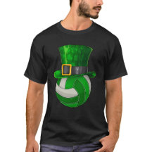 St patrick's day Volleyball Leprechaun Shamrock