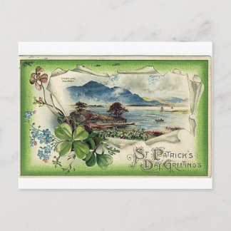 St. Patrick's Day Vykort