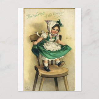 St. Patrick's Day Vykort