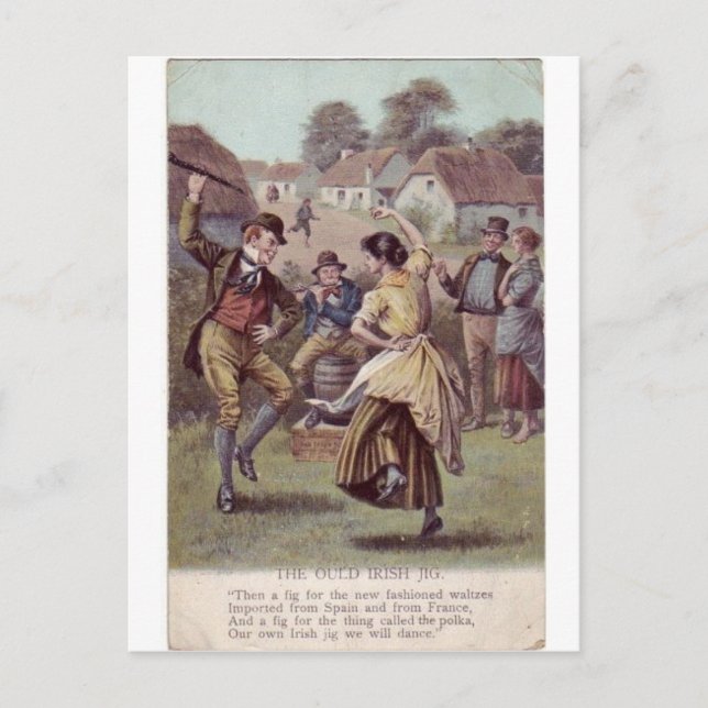 St. Patrick's Day Vykort (Framsida)