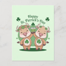 St patricks day vykort