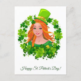 St. Patrick's Day. Vykort