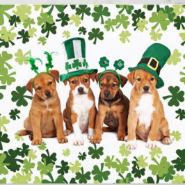 St. Patrick's Day Vykort