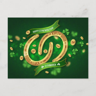 St. Patrick's Day Vykort