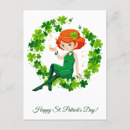 St. Patrick's Day. Vykort