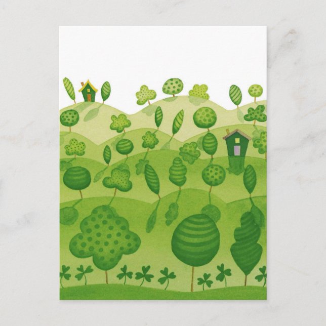 St patricks day vykort (Framsida)