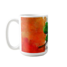 St. Patrick's Day - Watercolor Klöver Ireland Flag