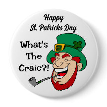 St. Patricks Day "What's the Craic"-brickan