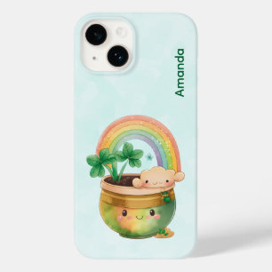 St. Patrick's Day Whimsical Rainbow & Klöver