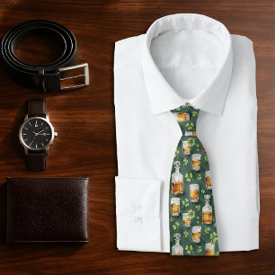 St. Patrick's Day Whiskey & Shamrocks Slips