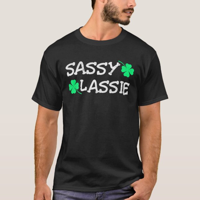 St patricks day Women SA T Shirt (Framsida)