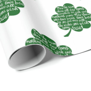 St. Patrick's Day Wrapping Papper Presentpapper