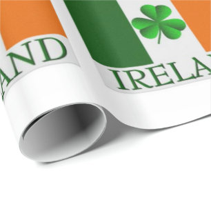 St. Patrick's Day Wrapping Papper Presentpapper