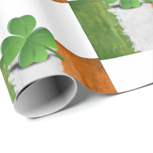 St. Patrick's Day Wrapping Papper Presentpapper
