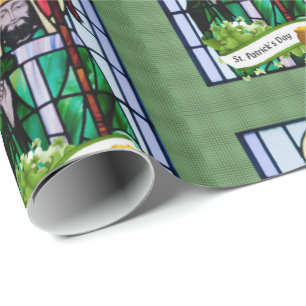 St. Patrick's Day Wrapping Papper Presentpapper