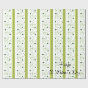 St. Patrick's Day Wrapping Pappra Klöver Presentpapper