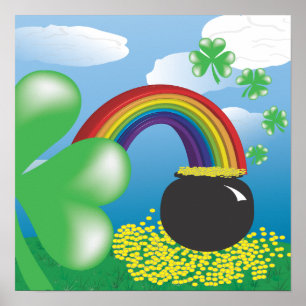 St patrick's dayaffisch poster