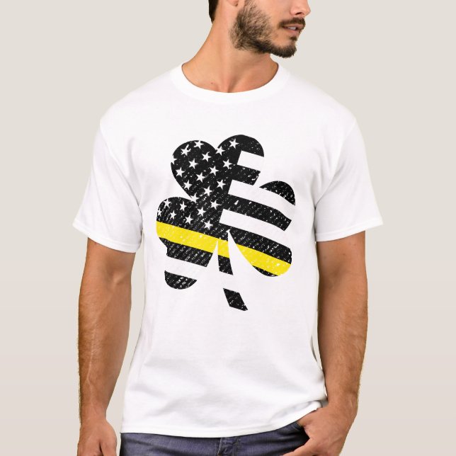 St patricks dayguld fodrar den irländska t shirt (Framsida)