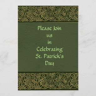 St patricks dayinbjudan inbjudningar