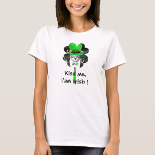 ST PATRICK'S DAYKATT MED GRÖN KLÖVER T-SHIRT